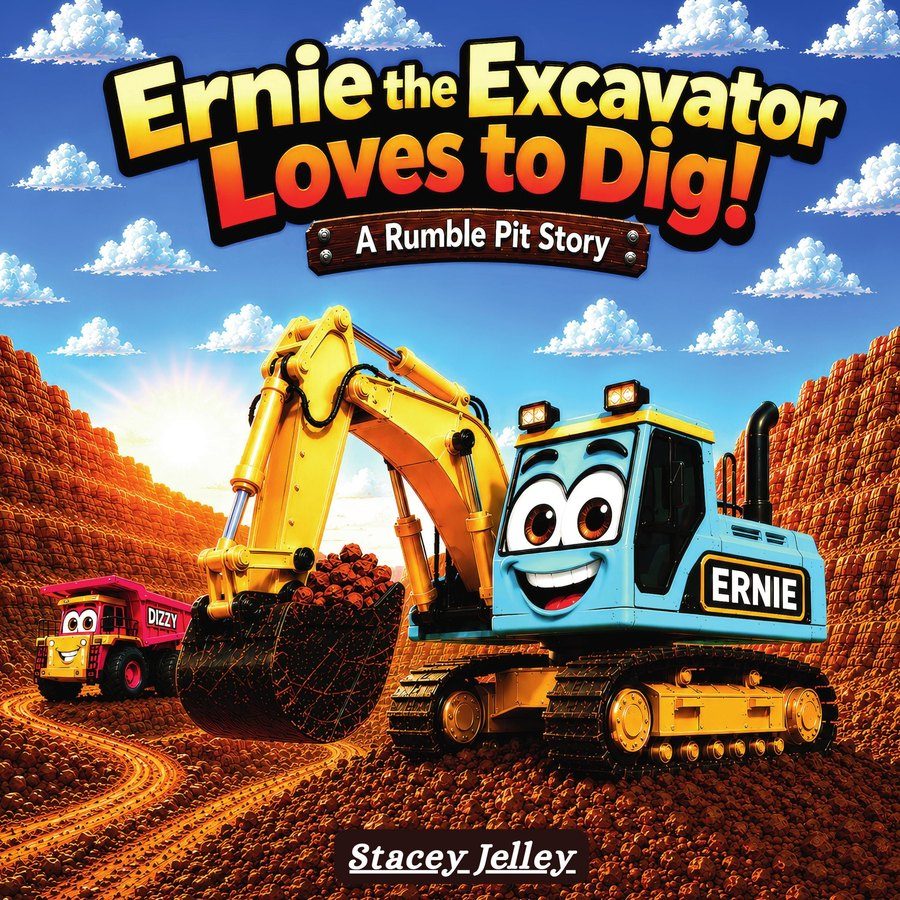 Ernie the Excavator Loves to Dig — A Rumble Pit Story